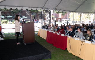 Ariana Sokolov during the afternoon finalist pitch round